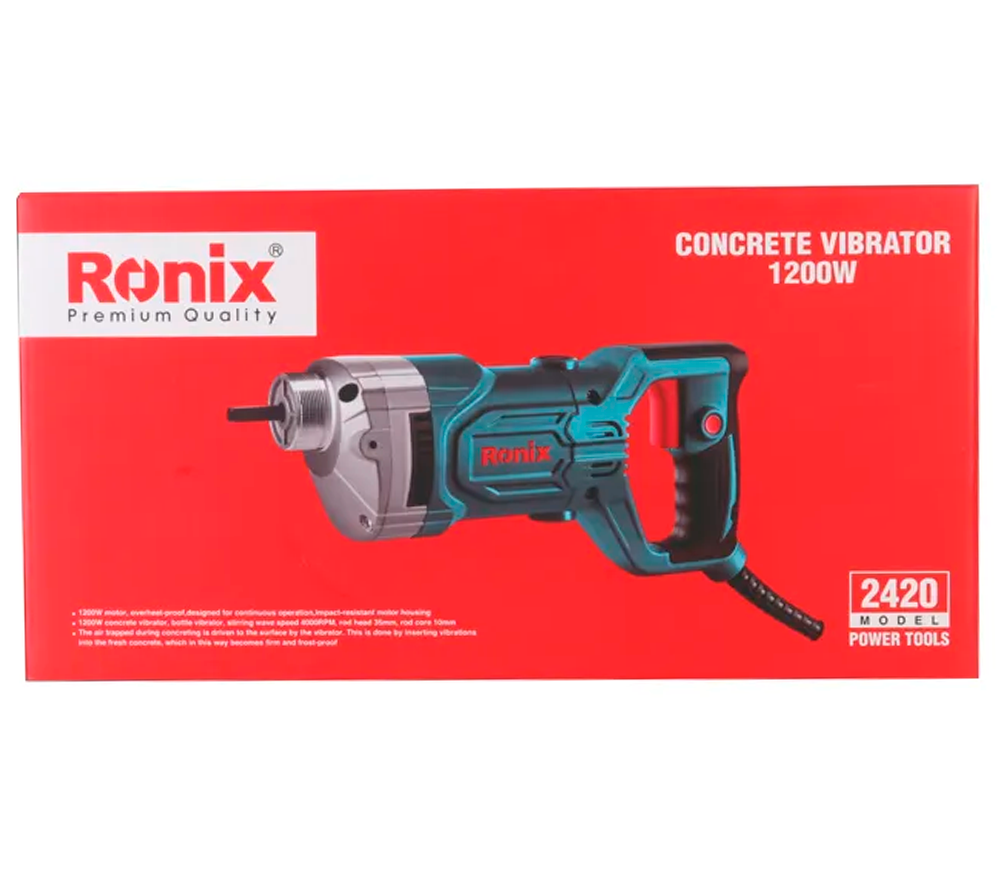 Vibrator de beton RONIX 2420 1200w 4000vib/min-5
