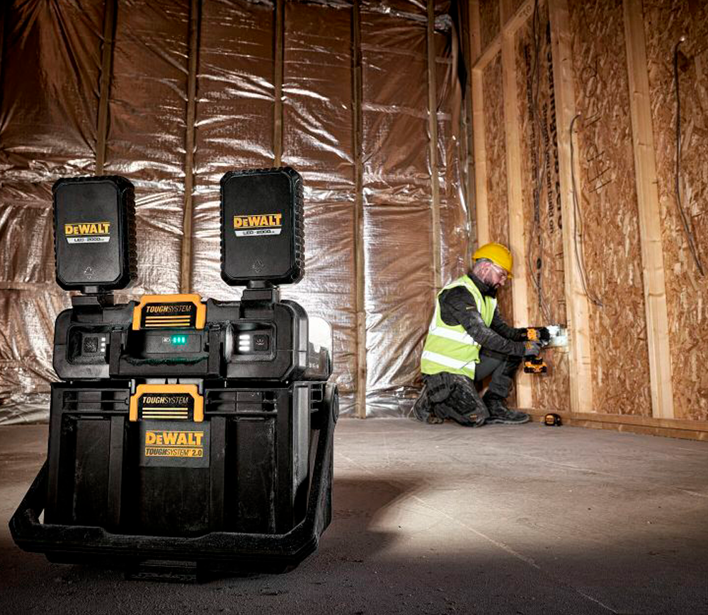Cutie cu iluminare DEWALT DWST08061-1 Plastic-11