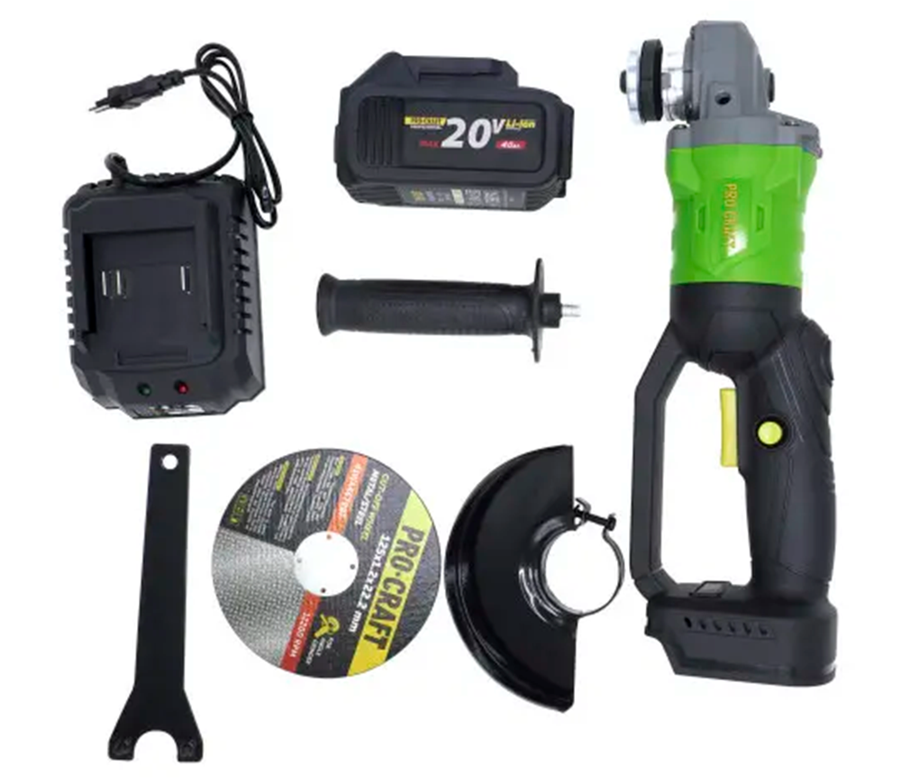 Polizor unghiular cu acumulator ProCraft PWA125 125mm 20V 4Ah-8
