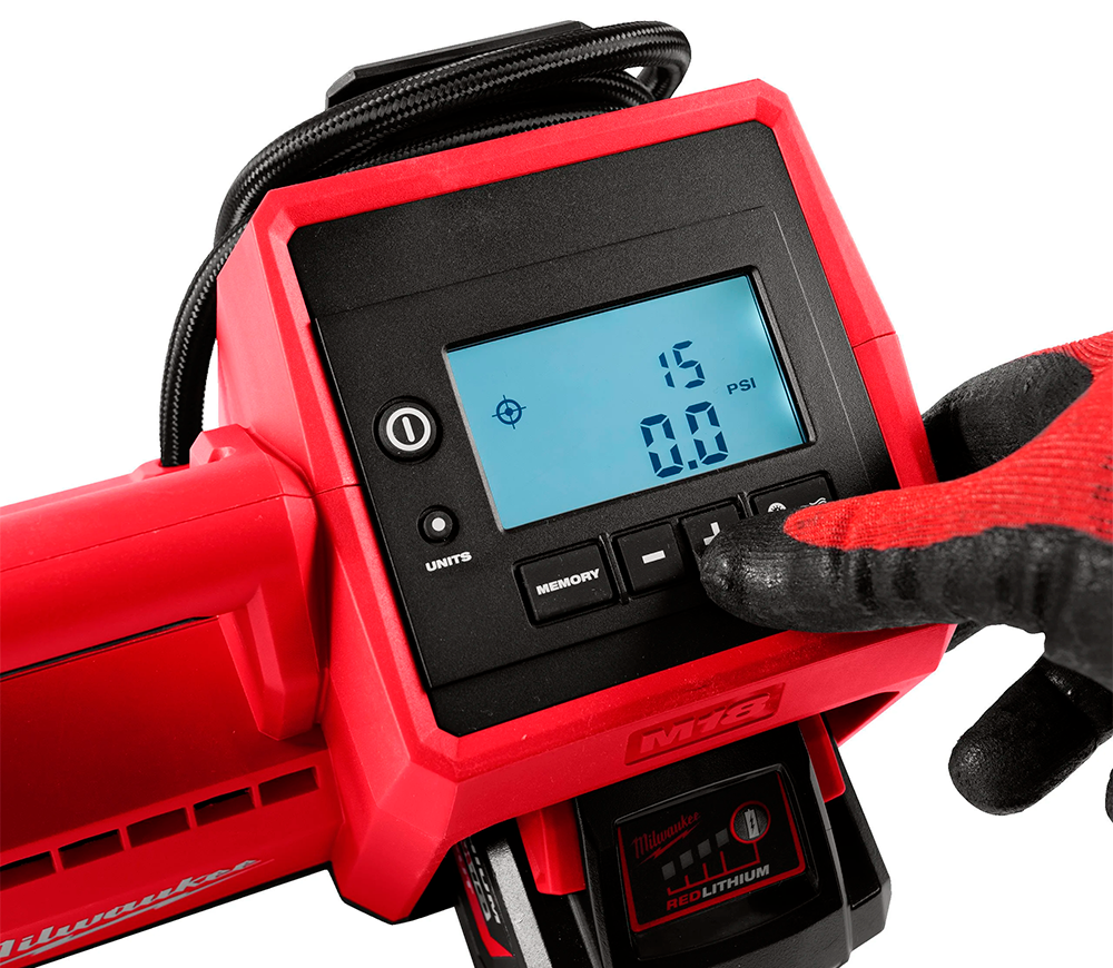 Compresor auto cu acumulator (fără bat) MILWAUKEE M18BI-0 18V 10.3bar 40l/min-4