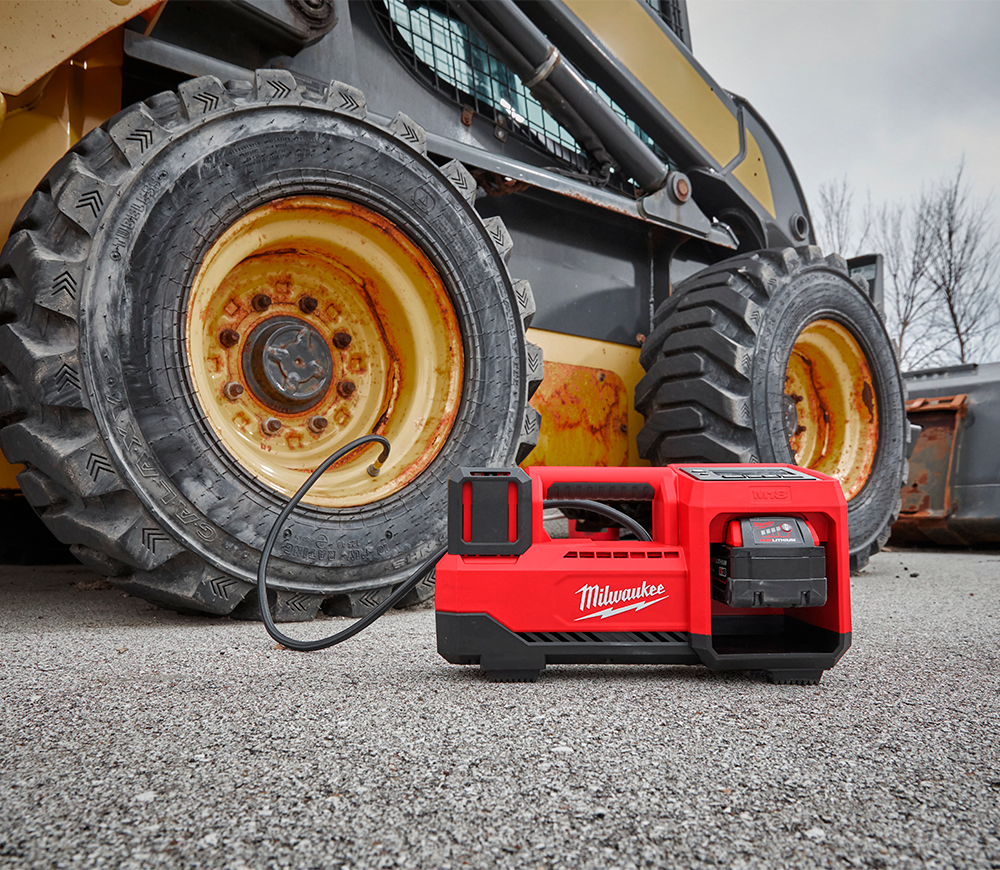 Compresor auto cu acumulator (fără bat) MILWAUKEE M18BI-0 18V 10.3bar 40l/min-8
