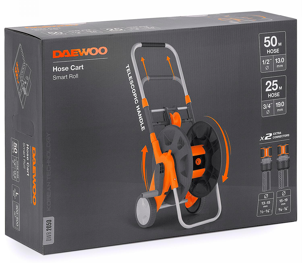 Катушка для шланга DAEWOO DWR 2050 50m 25m-7