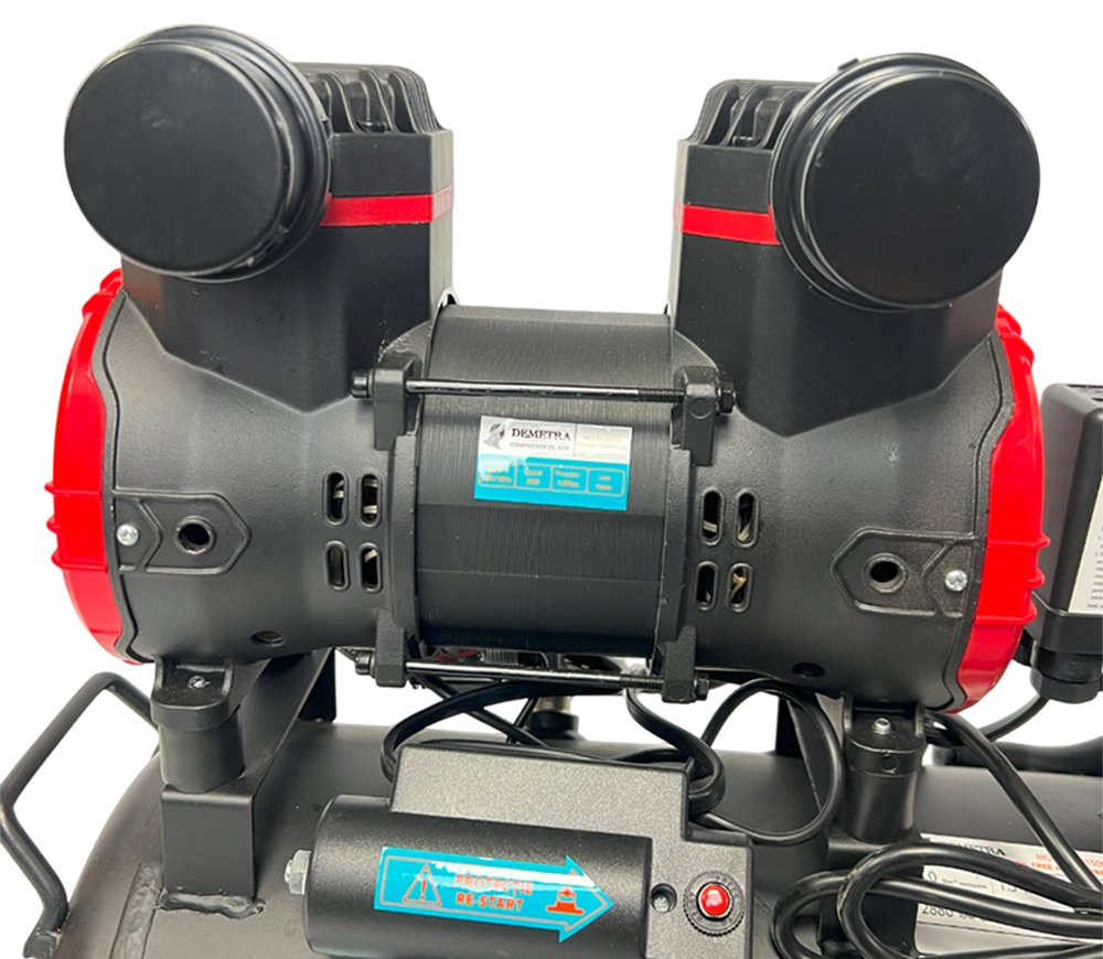 Compresor fără ulei Demetra DN1500-24 250l/min 24L-3