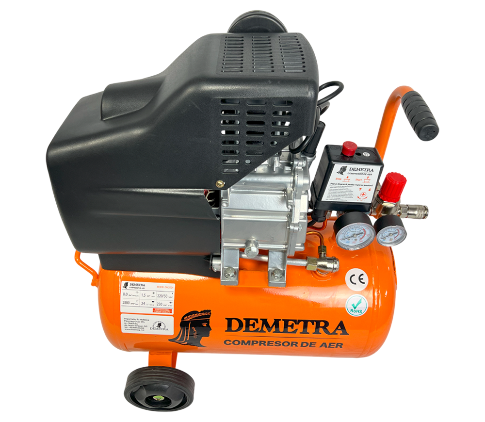 Compresor Demetra DM2024 230l/min 24L-3