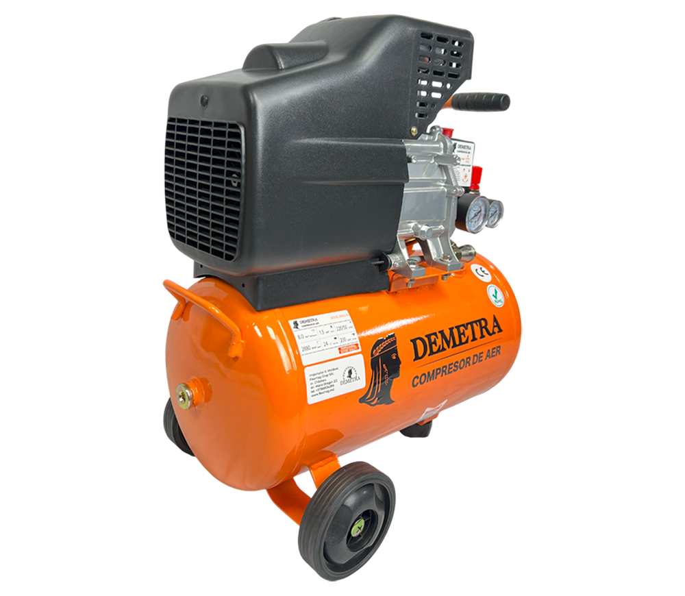 Compresor Demetra DM2024 230l/min 24L-4