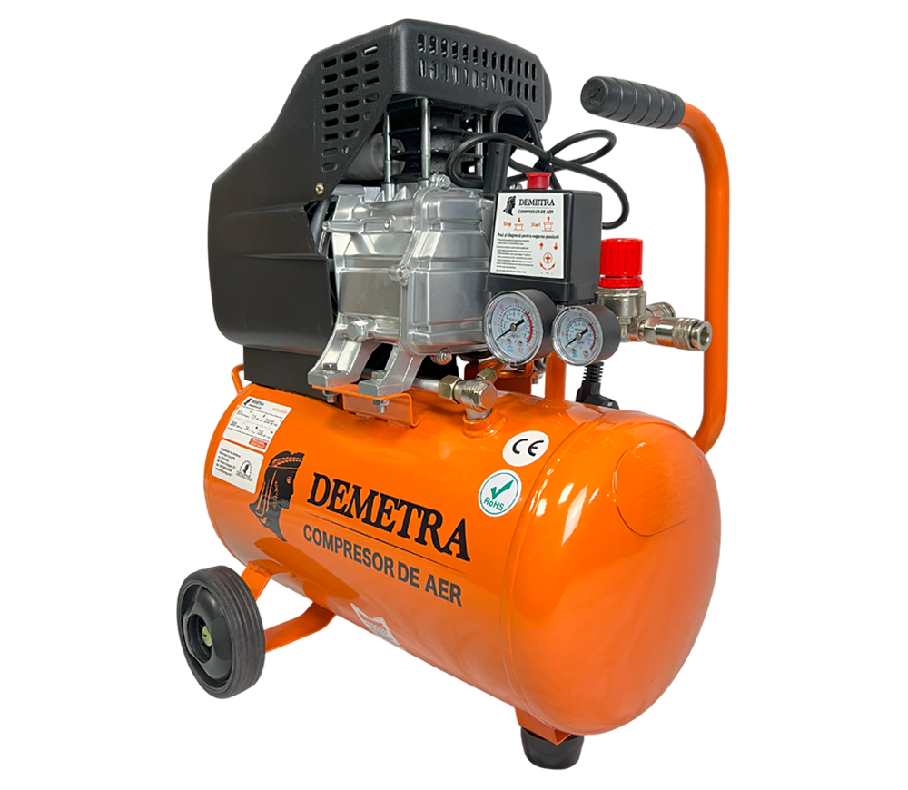 Compresor Demetra DM2024 230l/min 24L-5