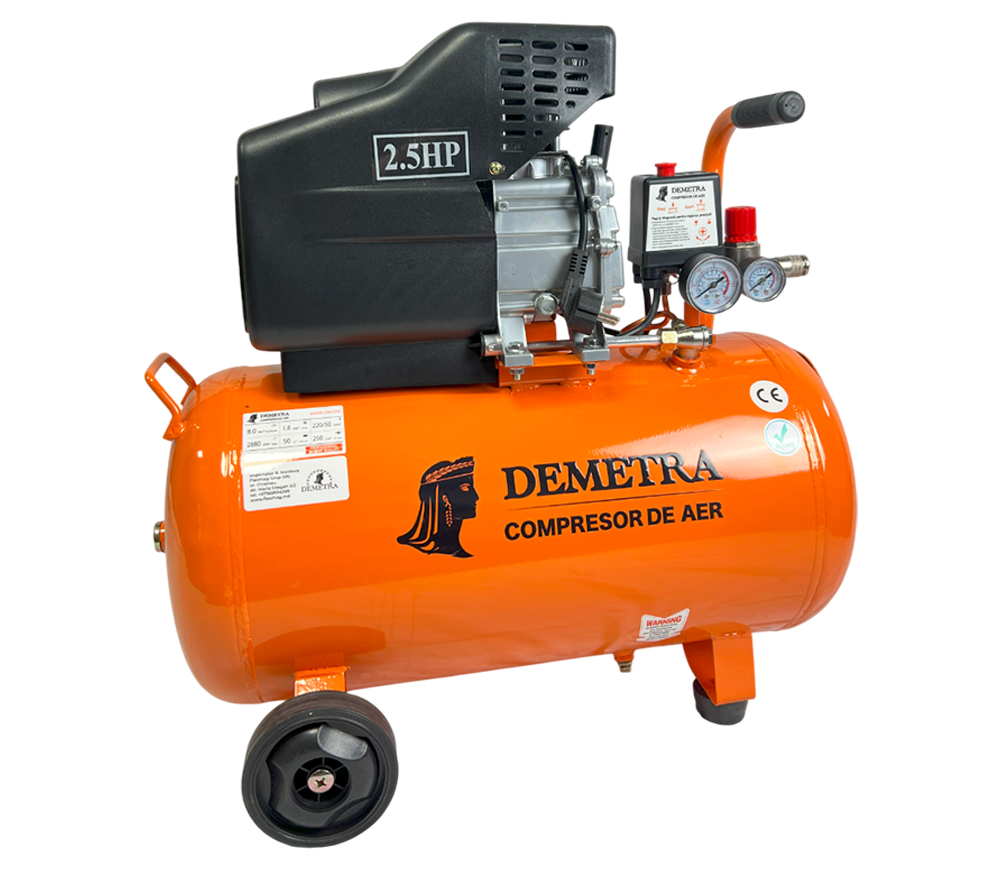 Compresor Demetra DM2550 250l/min 50L-2