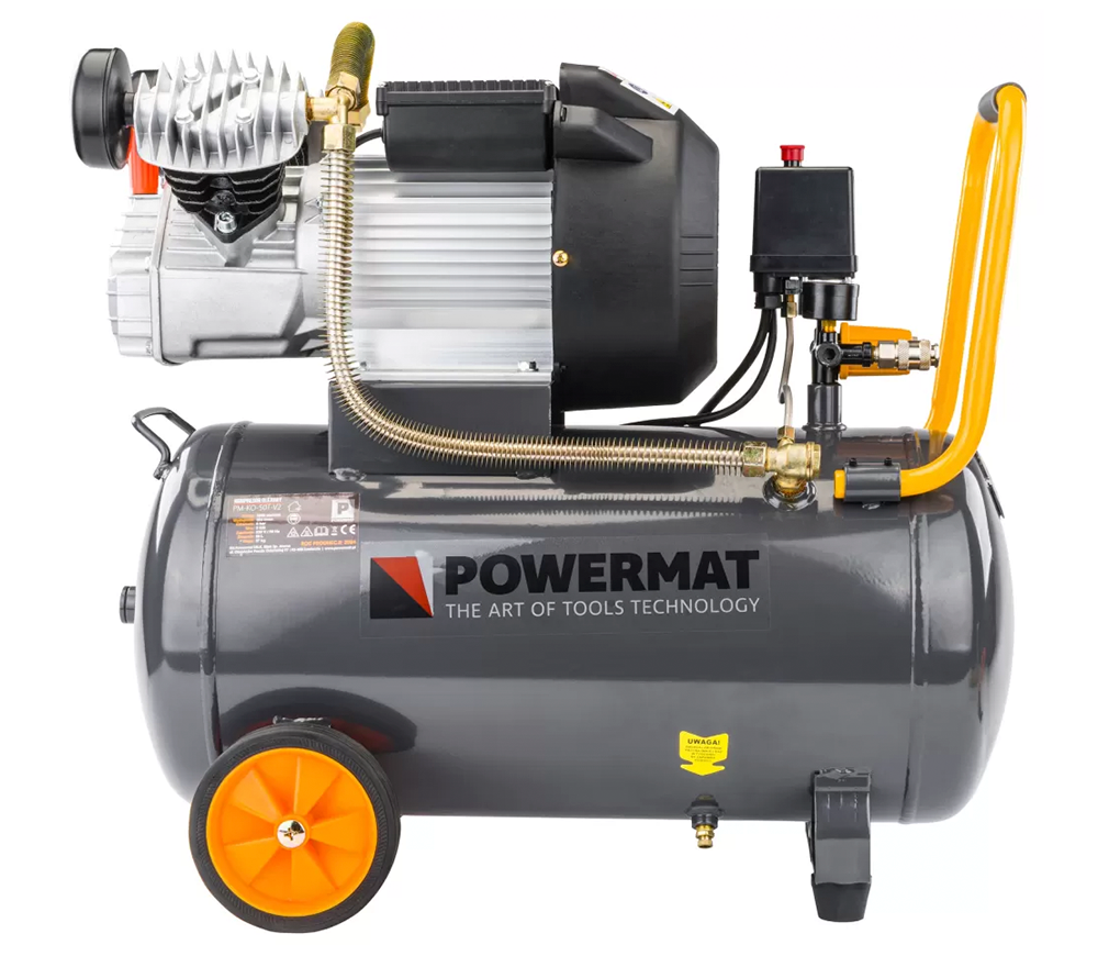Compresor POWERMAT PM-KO-50T-V2 392l/min 50L-2