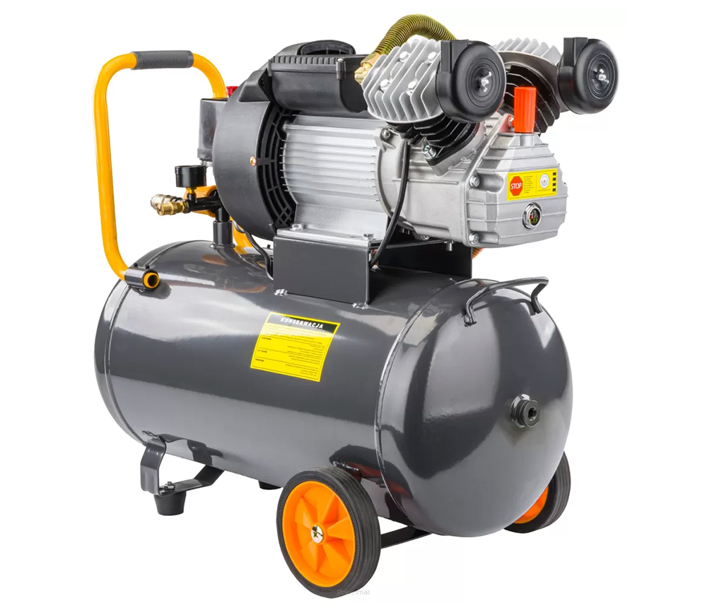 Compresor POWERMAT PM-KO-50T-V2 392l/min 50L-6