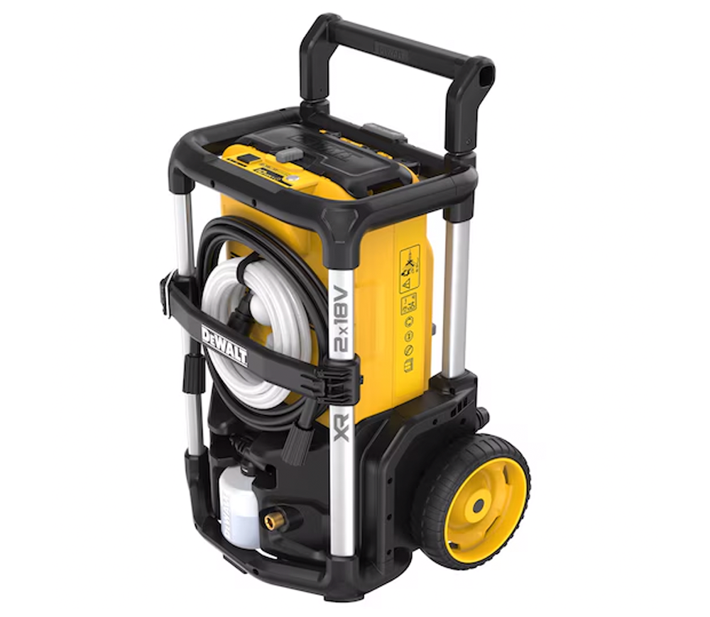 Aparat de spălat cu presiune fără fir (fără bat) DEWALT DCMPW1600N 110bar 273l/h 2x18V-3