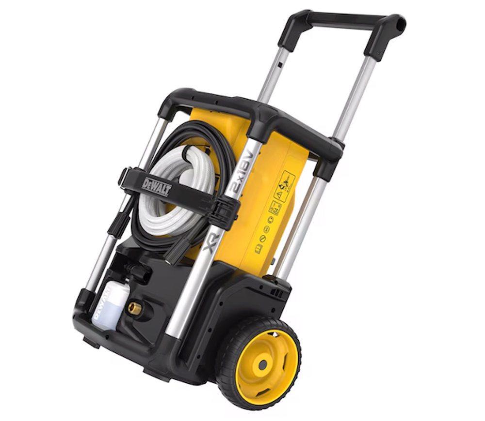 Aparat de spălat cu presiune fără fir (fără bat) DEWALT DCMPW1600N 110bar 273l/h 2x18V-6