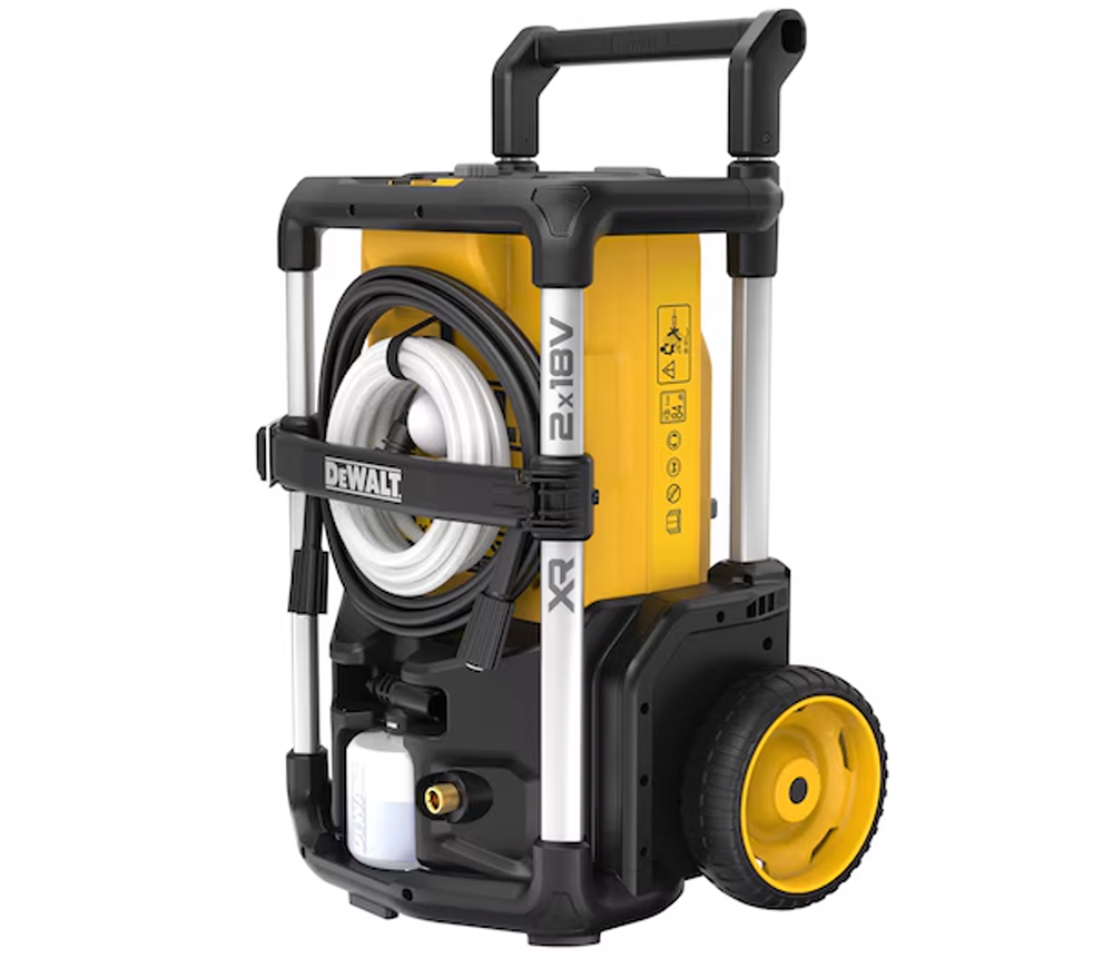 Aparat de spălat cu presiune fără fir (fără bat) DEWALT DCMPW1600N 110bar 273l/h 2x18V