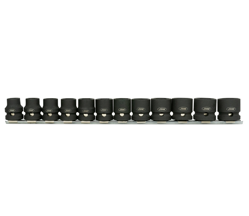 Set de 12 capete de impact JBM-53060 10-21 mm