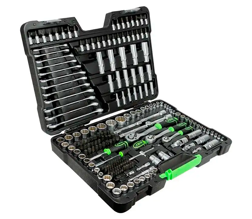 Set de chei JBM-54250 216unit.  1/2-1/4-3/8"-3