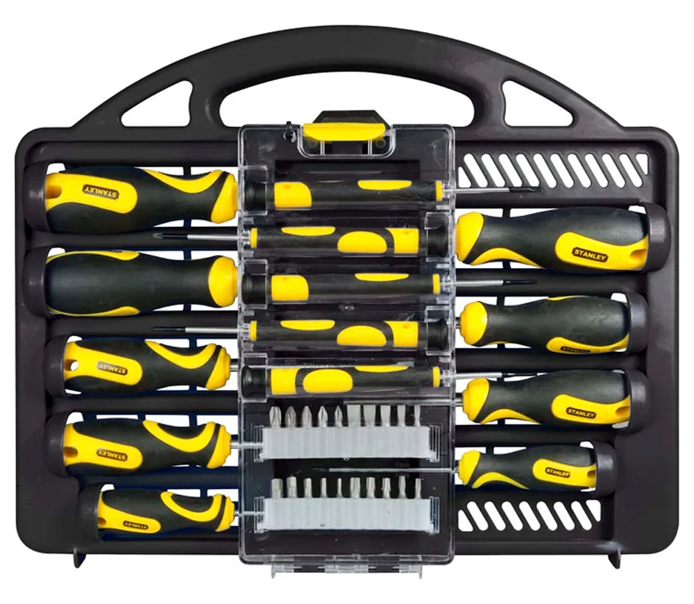 Set de șurubelnițe și biți  34 buc STANLEY STHT0-62141