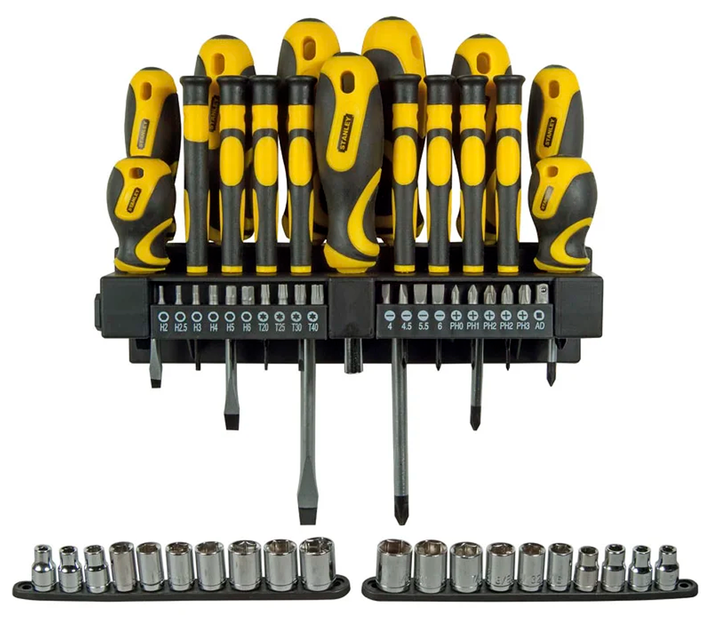 Set de biți de șurubelnițe 57 buc STANLEY STHT0-62143