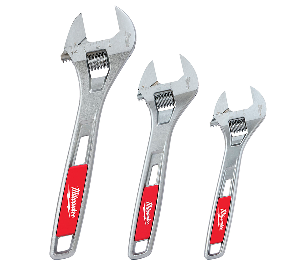 Set 3 chei reglabile MILWAUKEE Wrench Triple Pack 24.5/30/36.5mm 150/200/250mm
