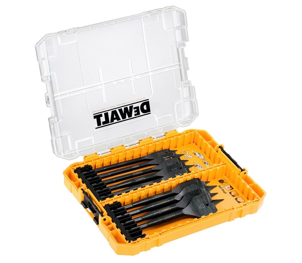 Set de burghie plate DEWALT DT70751-QZ 12-32mm HSS-2