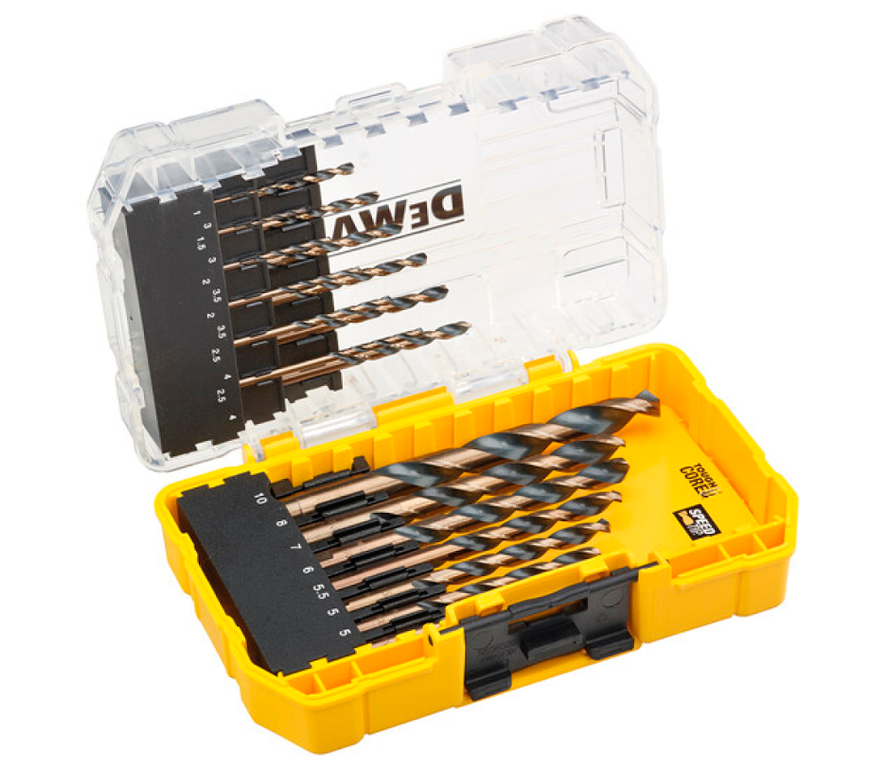 Set burghiuri pe metal DEWALT DT70728-QZ 1-10mm HSS-G-3