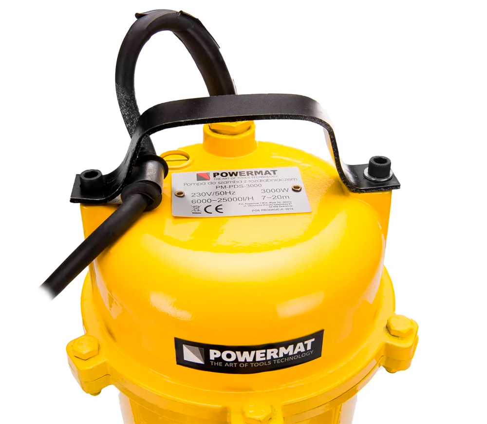 Pompă de drenaj POWERMAT PM-PDS-3000 750w 25000l/h-2
