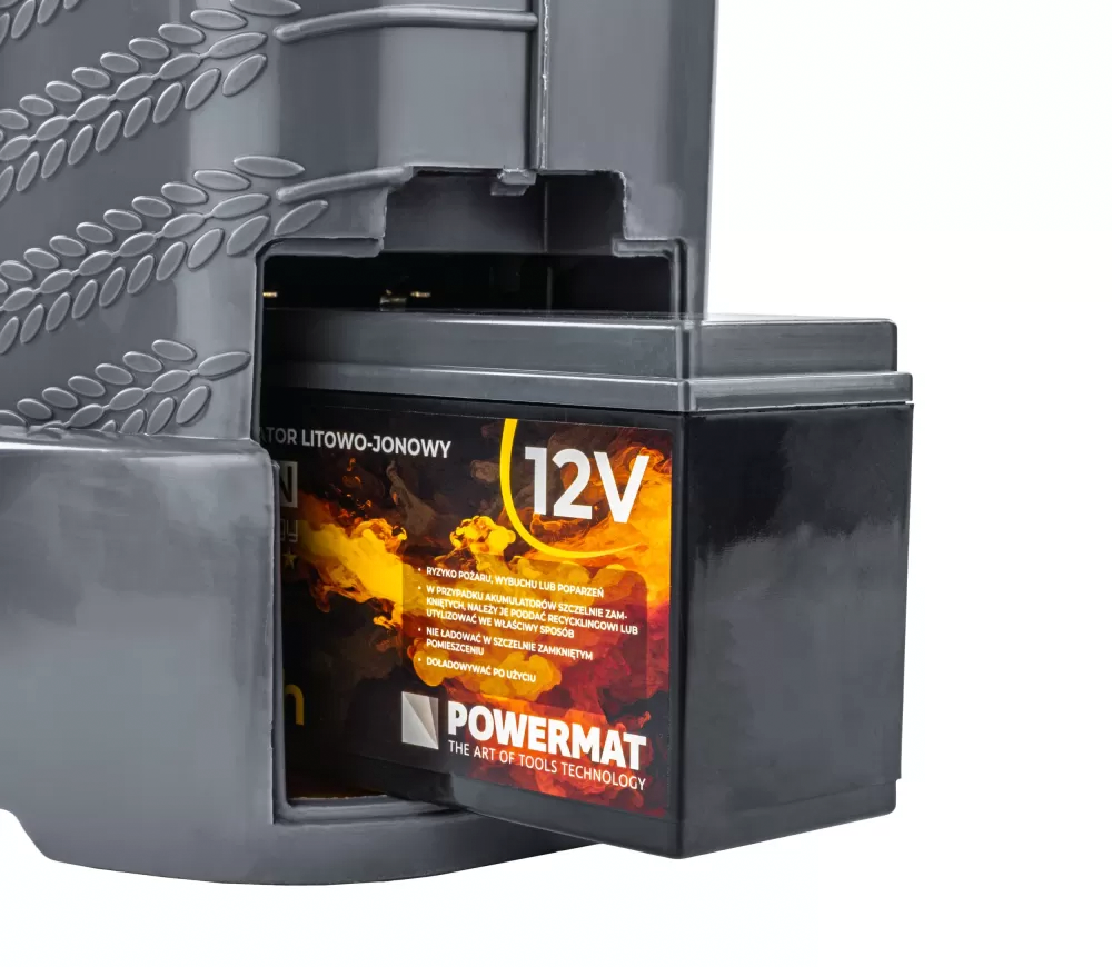 Pulverizator cu acumulator POWERMAT PM-OA-16T 4.5bar 16L 12V 12Ah-9
