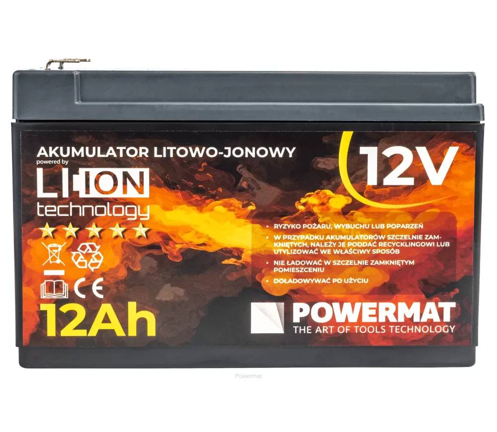 Pulverizator cu acumulator POWERMAT PM-OA-16T 4.5bar 16L 12V 12Ah-10