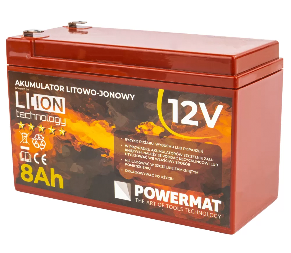 Pulverizator cu acumulator POWERMAT PM-OA-16K 4.5bar 16L 12V 8Ah-12