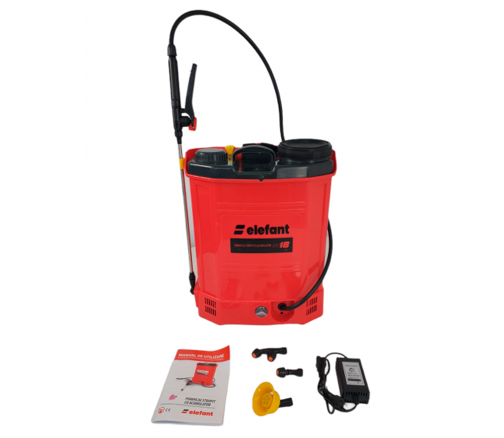 Pulverizator cu acumulator Elefant SE-18L 5.5bar 18L 12V 8Ah-4