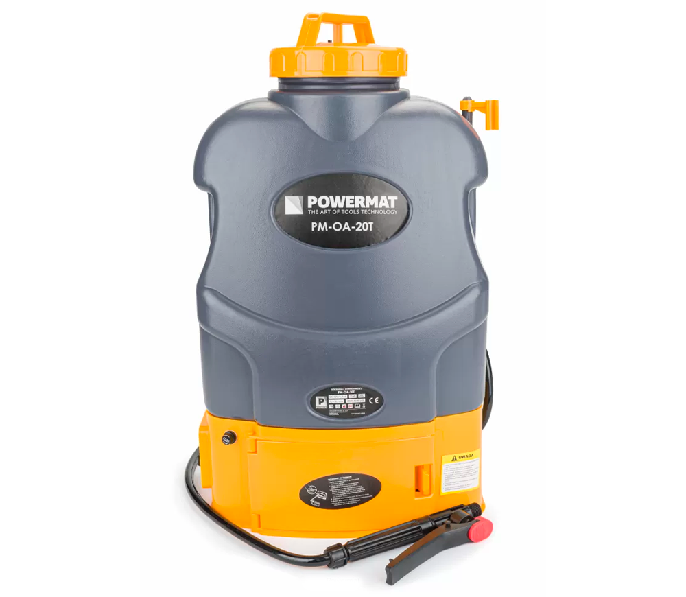 Pulverizator cu acumulator POWERMAT PM-OA-20T 4.5bar 20L 12V 5Ah-2