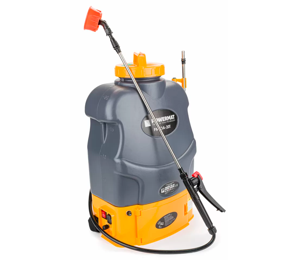 Pulverizator cu acumulator POWERMAT PM-OA-20T 4.5bar 20L 12V 5Ah