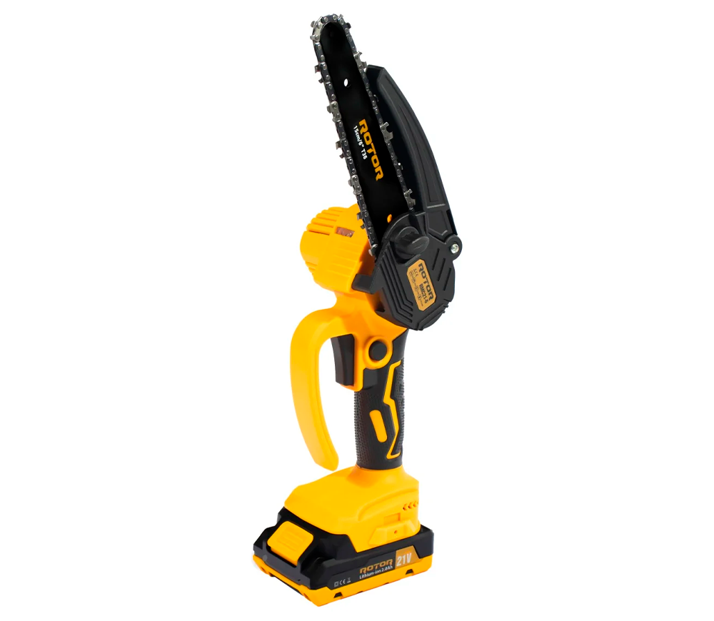 Fierăstrău cu lanț cu acumulator ROTOR RMC21-6 150mm 21V 2Ah