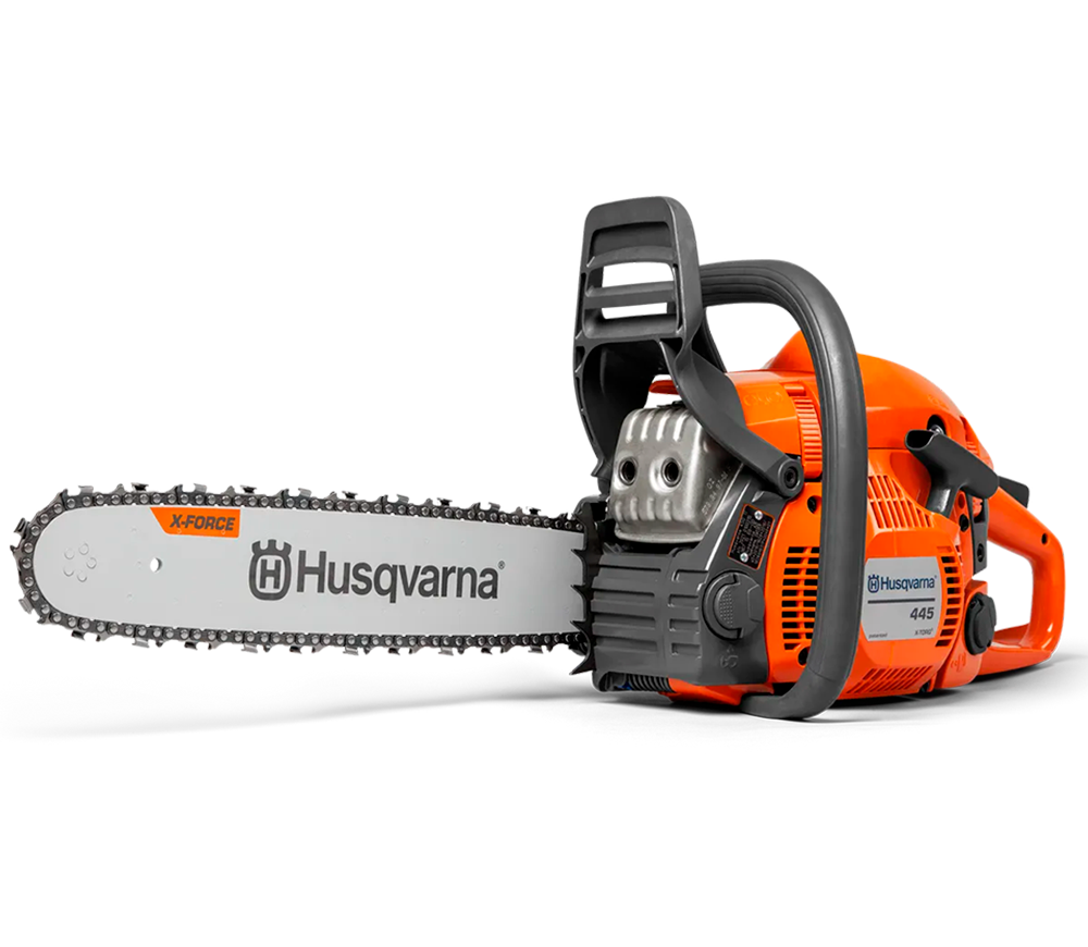 Fierăstrău cu lanț pe benzină Husqvarna 445 II 380mm 45.7cm3