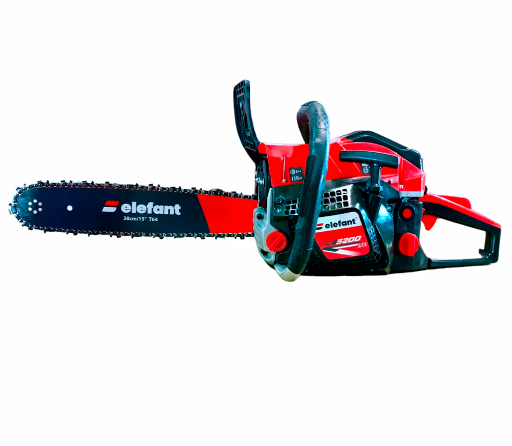 Fierăstrău cu lanț pe benzină Elefant CS5200 380mm 52cm3