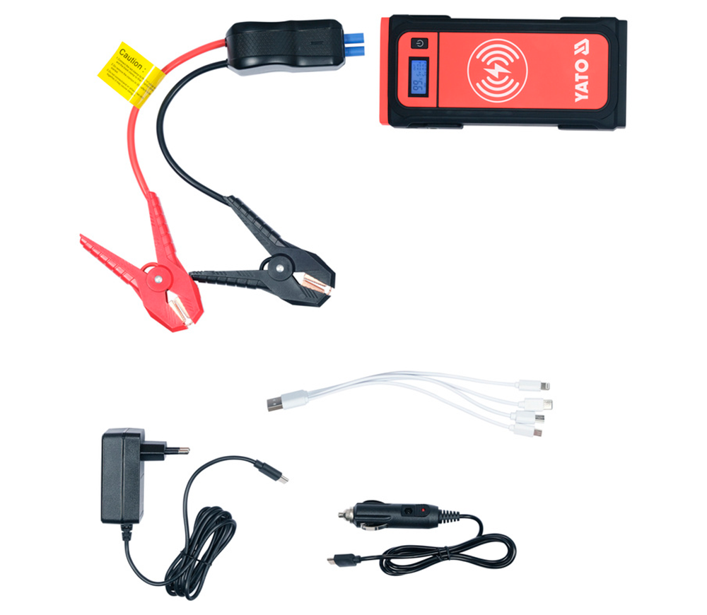 Dispozitiv pornire auto YATO YT83085 1000A 12V-8