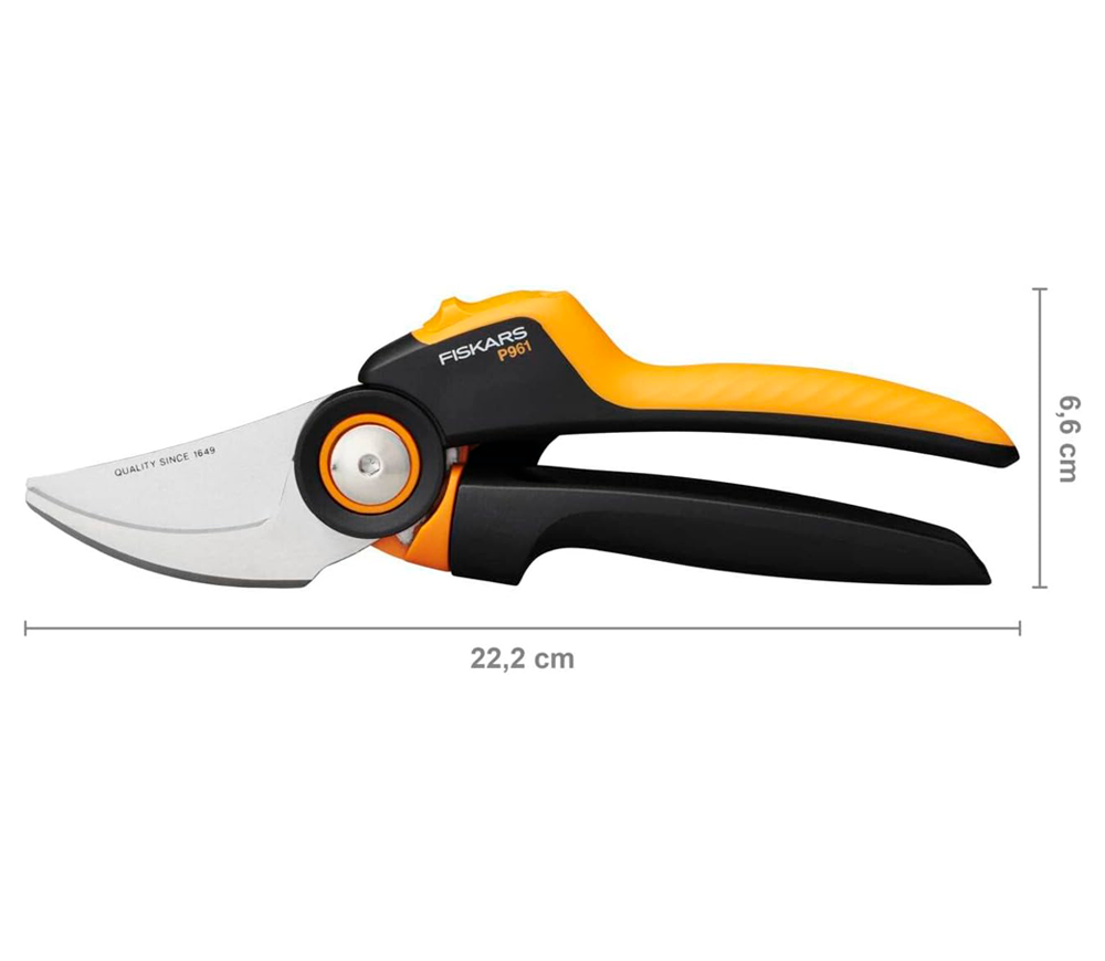 Секатор садовый FISKARS PowerGearX L P961 222мм-2