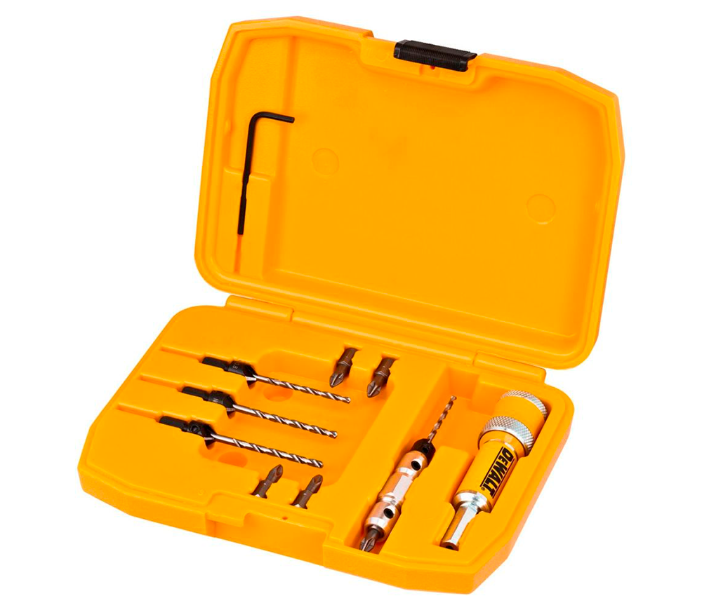 Set de burghie pilot cu freze conice DEWALT DT7612-XJ 3-6mm HSS