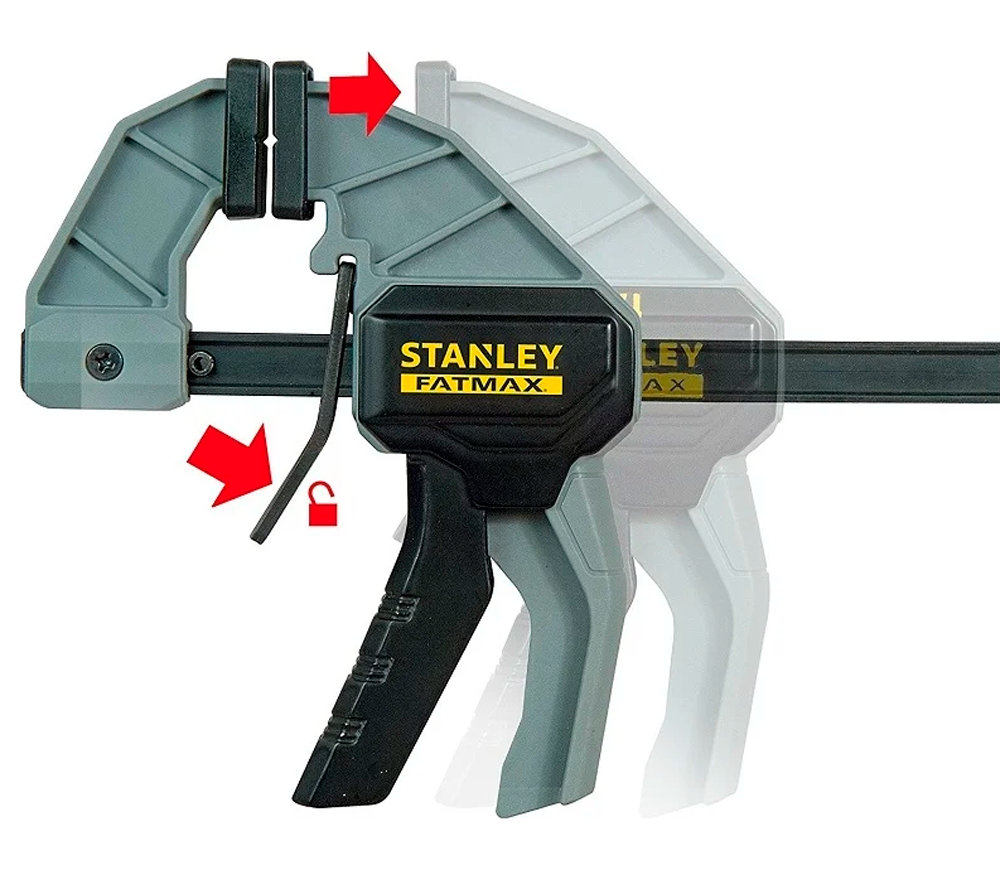 Clemă de fixare STANLEY FMHT0-83233 Cu fixare rapidă 62mm 300mm-3