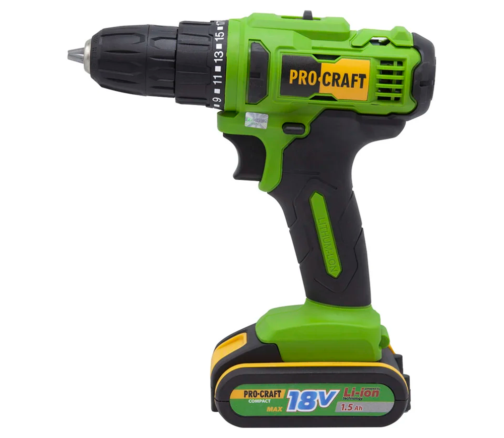 Mașină de înșurubat cu acumulator ProCraft PA18C 18V 1.5Ah-2
