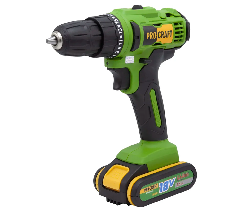 Mașină de înșurubat cu acumulator ProCraft PA18C 18V 1.5Ah
