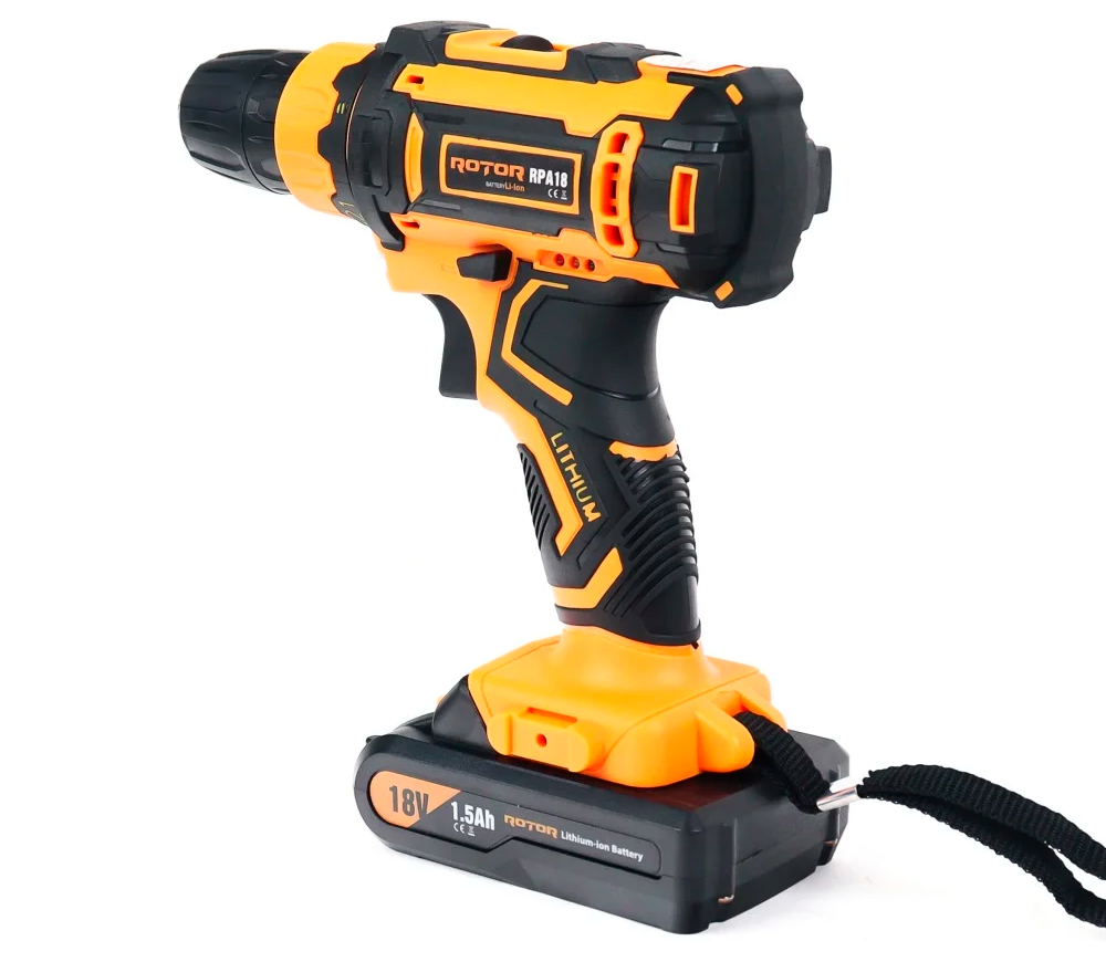 Mașină de înșurubat cu acumulator ROTOR RPA18 18V 1.5Ah-3