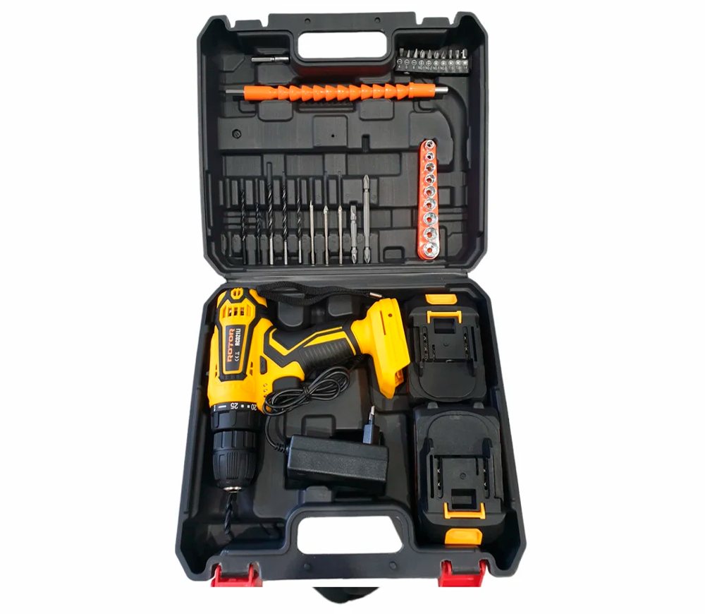 Mașină de înșurubat cu acumulator ROTOR RCD21LI 21V 1.3Ah-3
