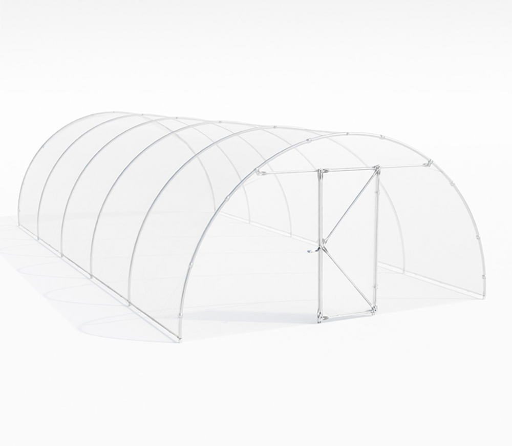 Seră arcuită Demetra 10x4.5x2.5 m 45m² Alb