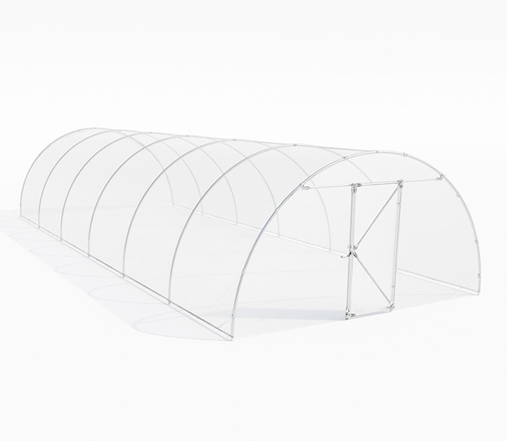 Seră arcuită Demetra 12x4.5x2.5 m 54m² Alb