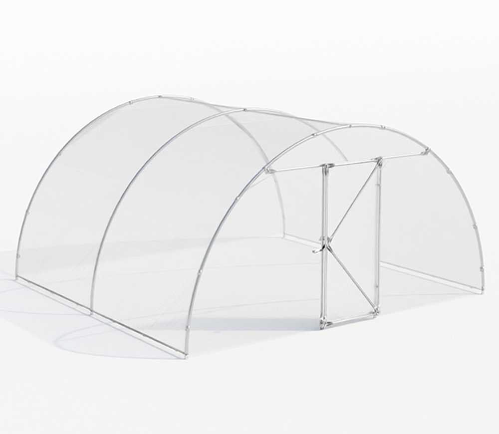 Seră arcuită Demetra 4x4.5x2.5 m 18m² Alb