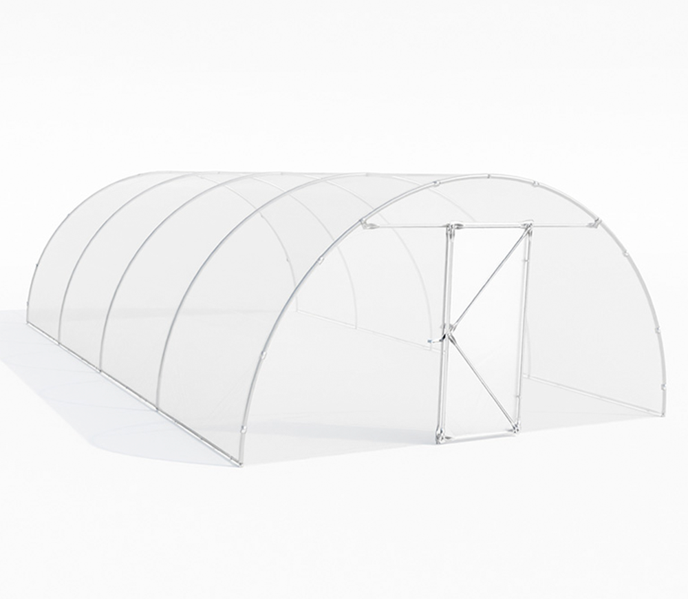 Seră arcuită Demetra 8x4.5x2.5 m 36m² Alb