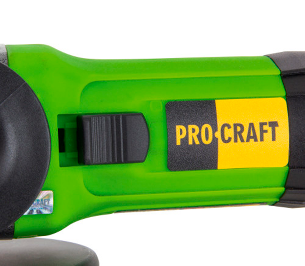 Угловая шлифмашина ProCraft PW1100 1100вт 125мм-5