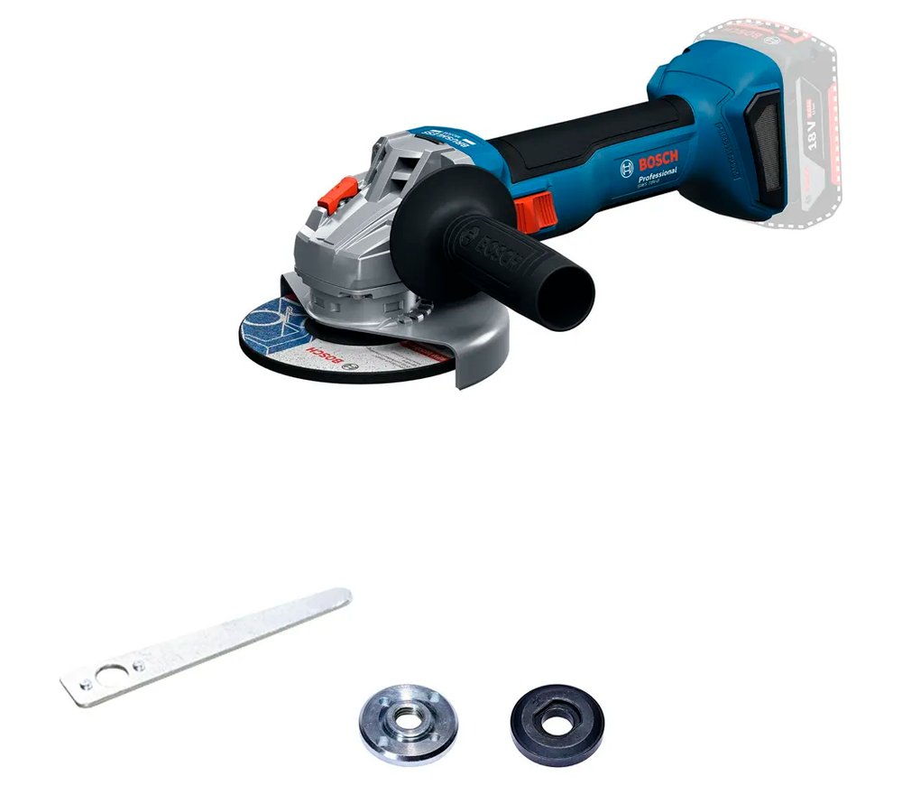 Polizor unghiular cu acumulator (fără bat) BOSCH GWS 18V-8 125mm 18V-2