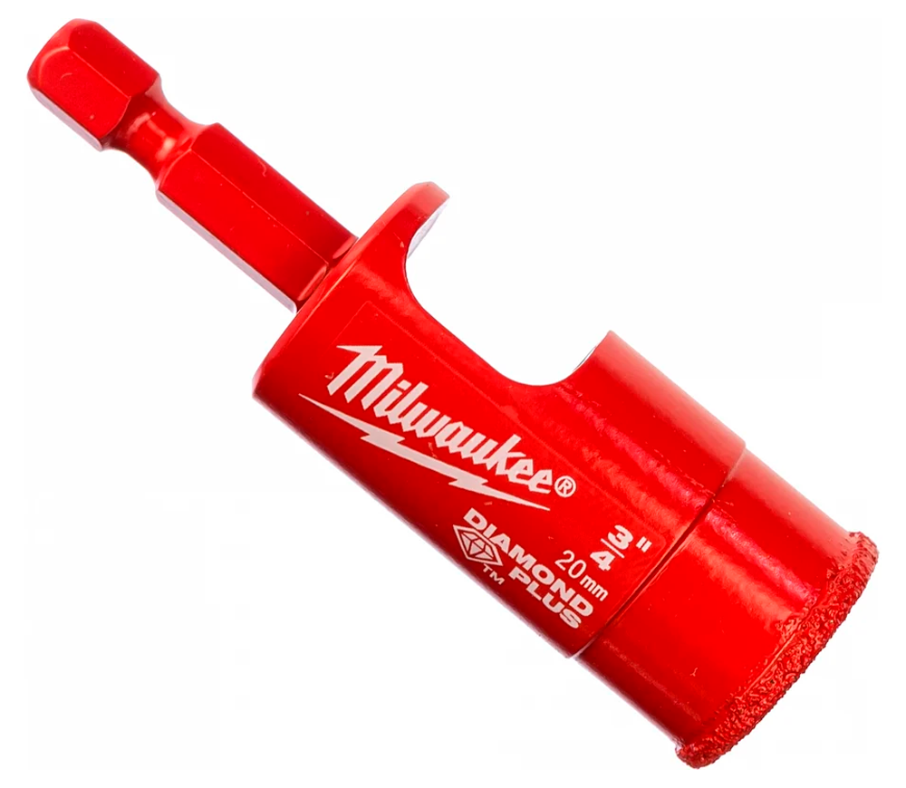 Carotă de găurit MILWAUKEE Diamond Plus 20mm