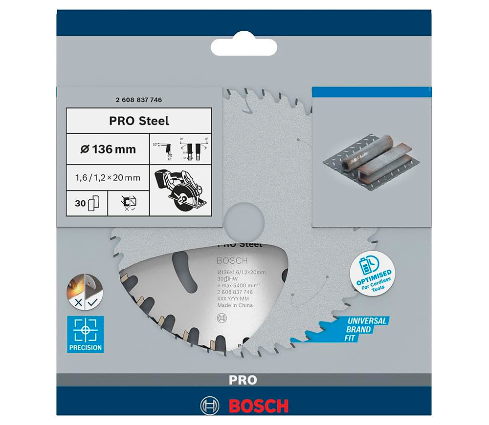 Пильный диск BOSCH 2608837746 136мм 1.6мм-2