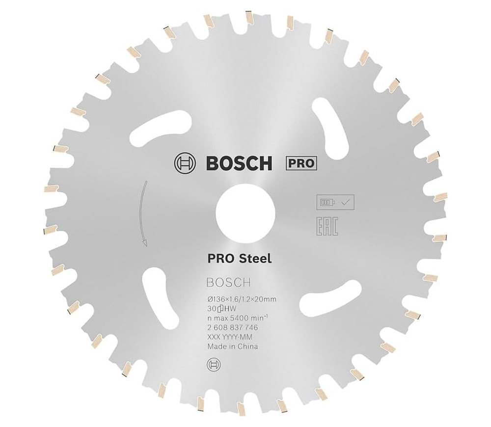 Disc pentru fierastrau electric BOSCH 2608837746 136mm 1.6mm